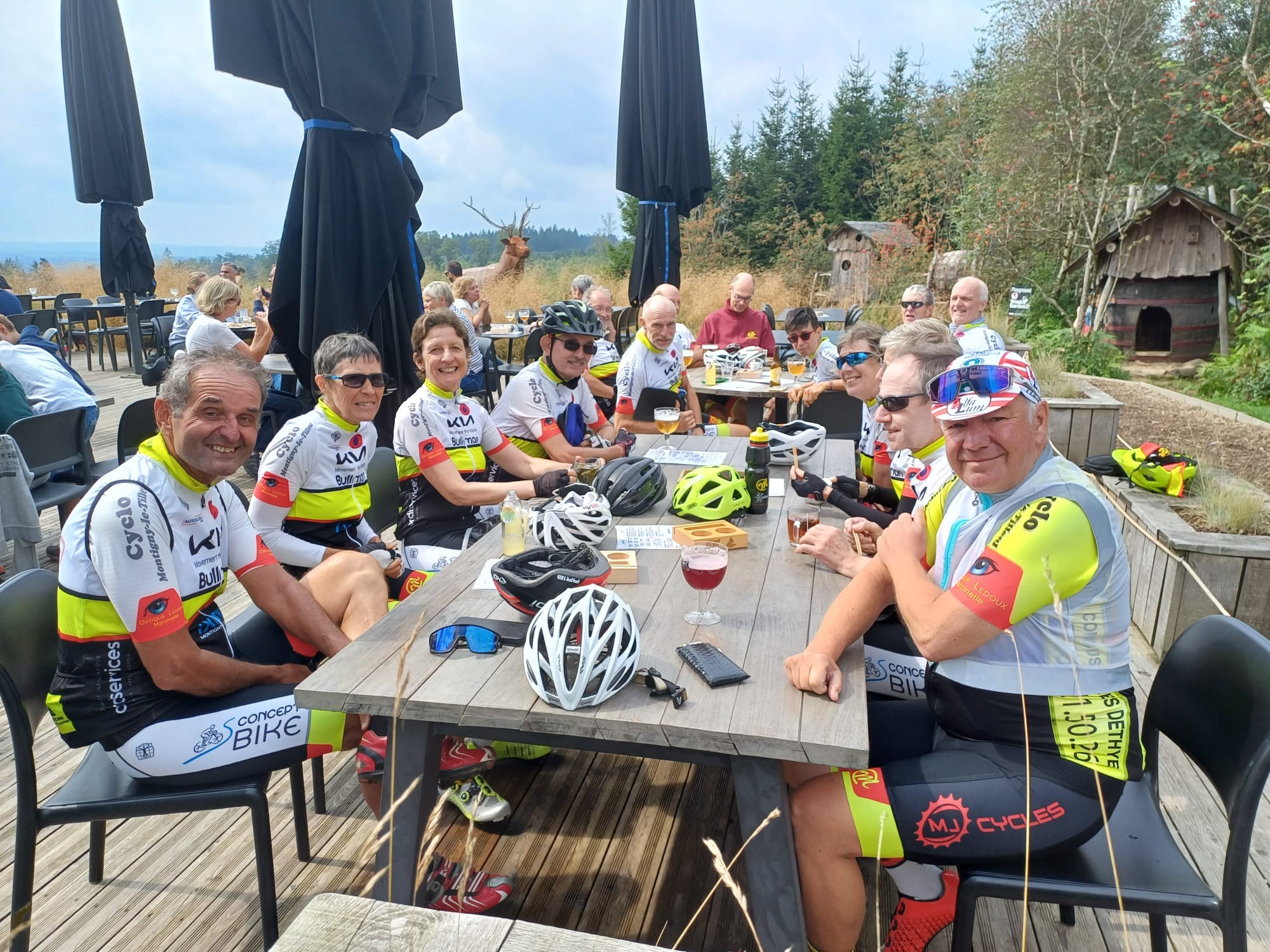 La convivialité sur le parcours