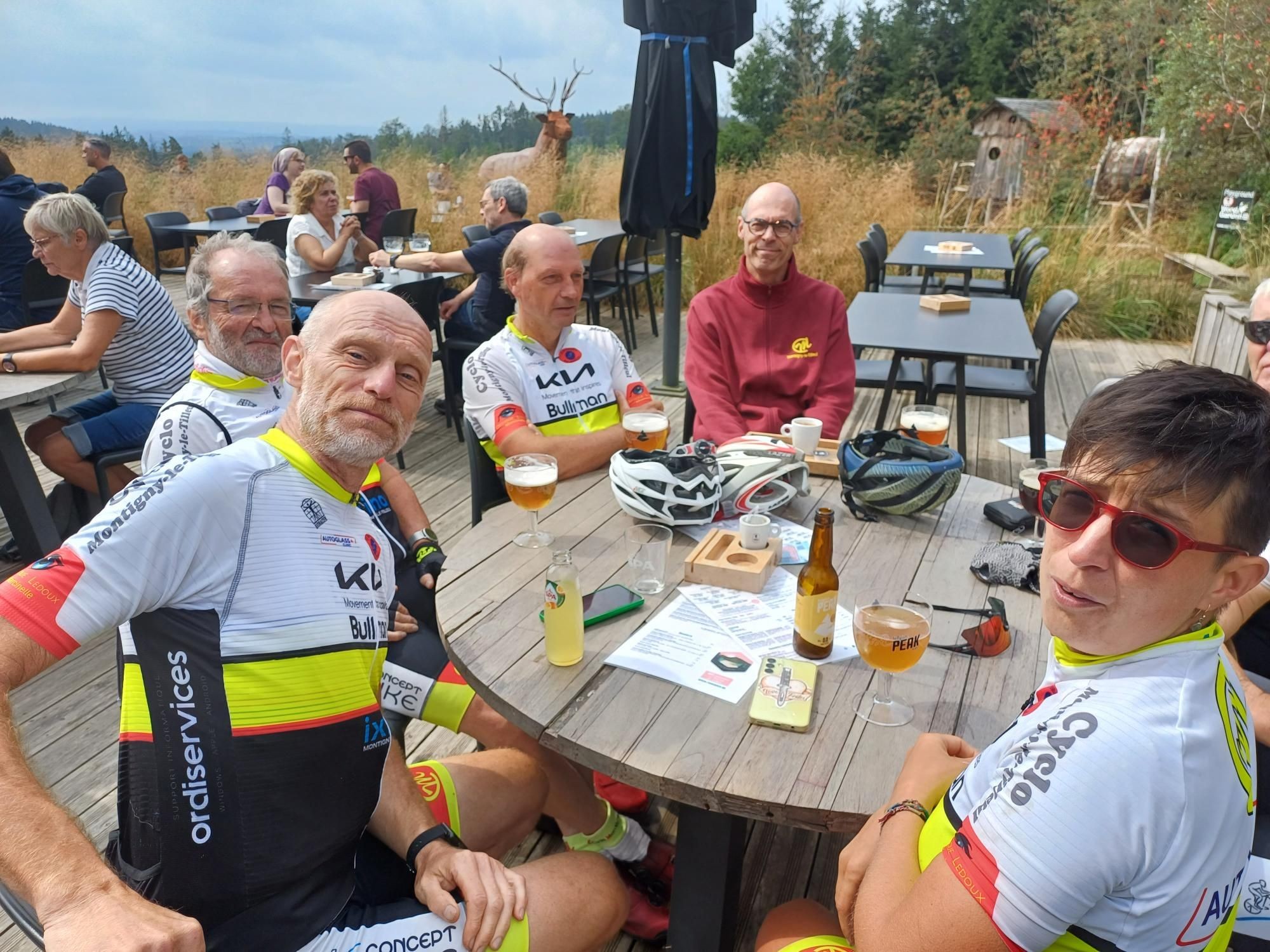 La convivialité sur le parcours