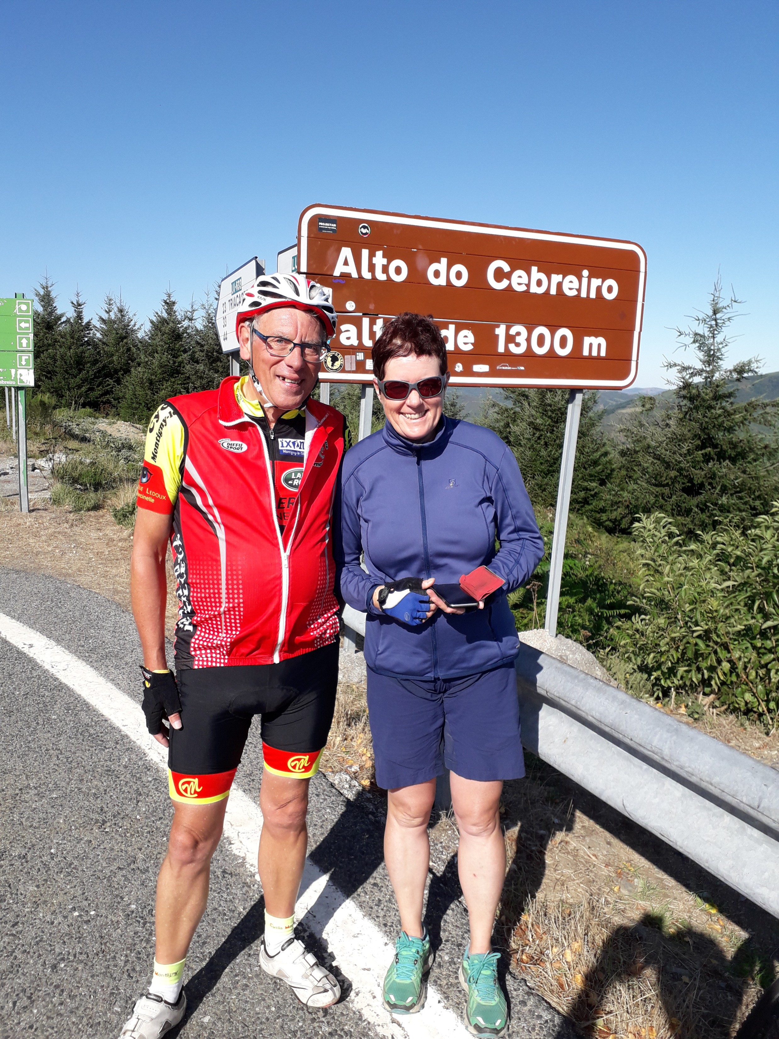 Alto do Cebreiro dans les montagnes cantabriques sur le Chemin de Santiago