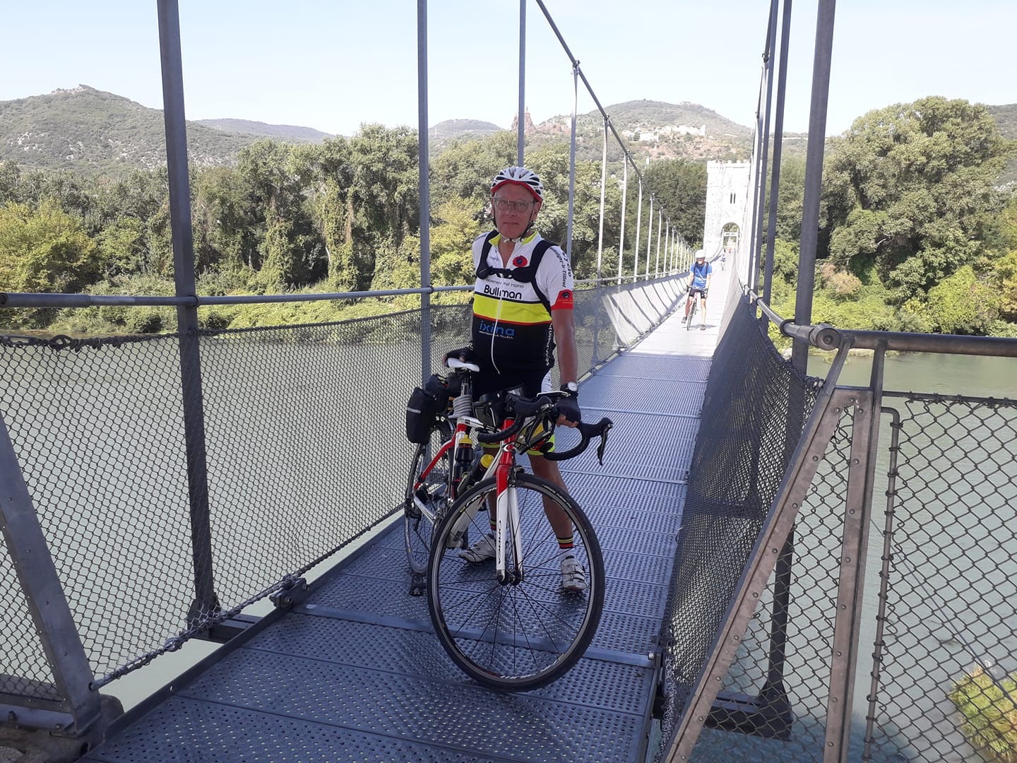 Sur la passerelle himalayenne de Rochemaure