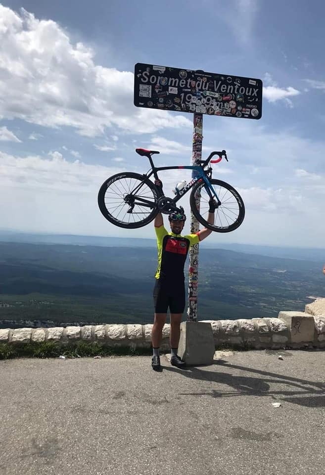 Brieuc Delbart au Mont Ventoux