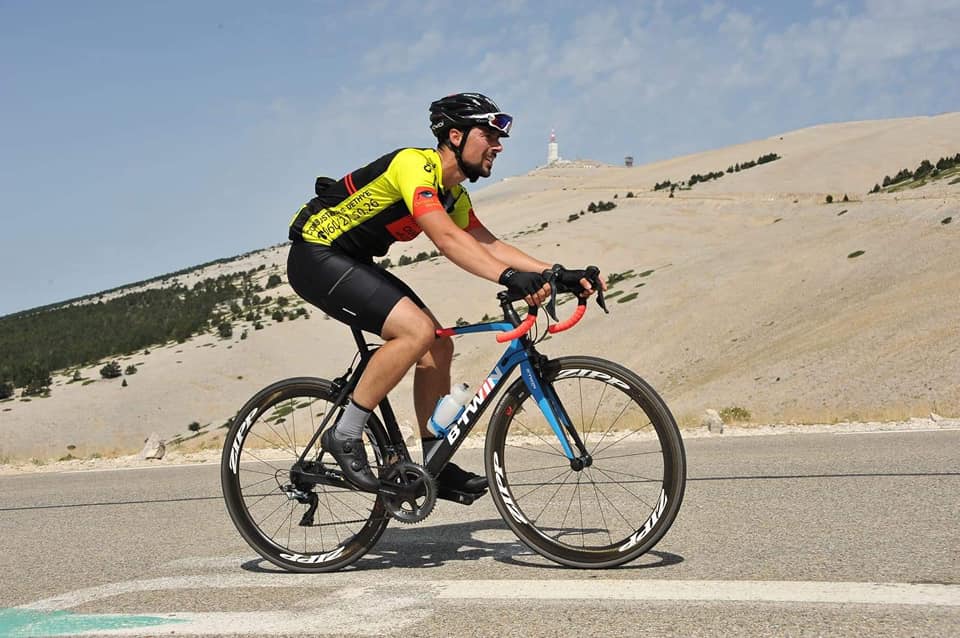 Brieuc Delbart au Mont Ventoux