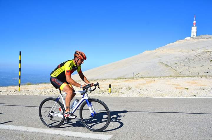 Patrick Trévisan dans le Mont Ventoux