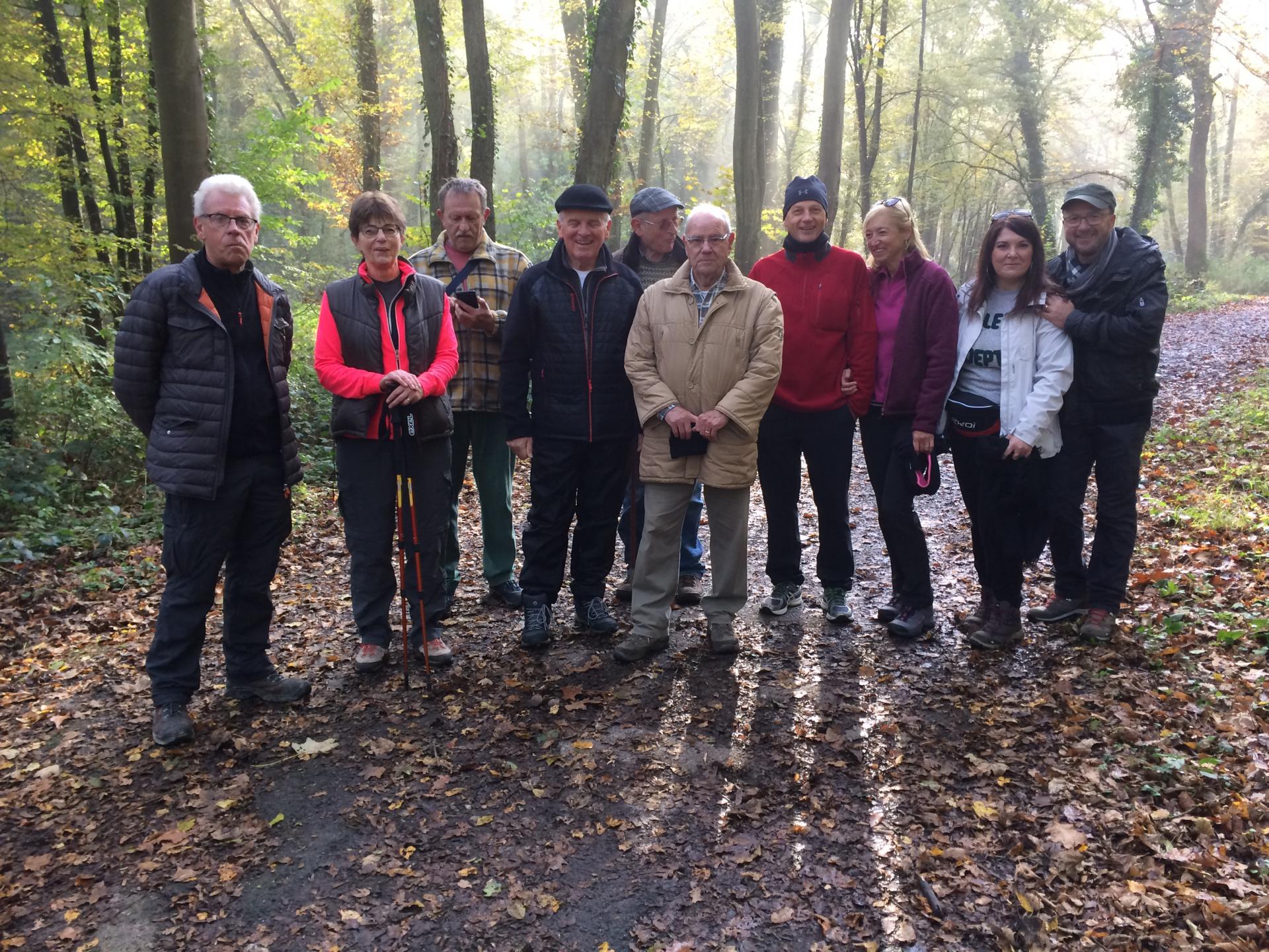 Marche Adeps à Couillet (4/11/2018)