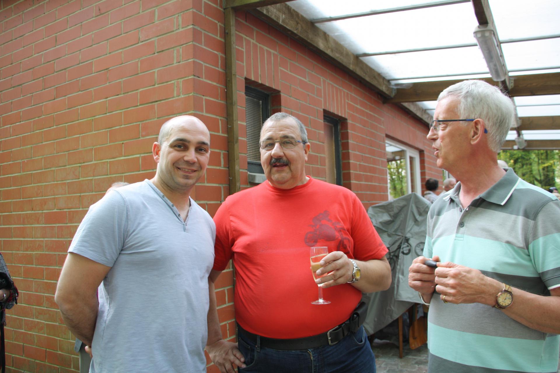 Grégory Dufrane, Jean-Claude Bolssens et Michel Mélot