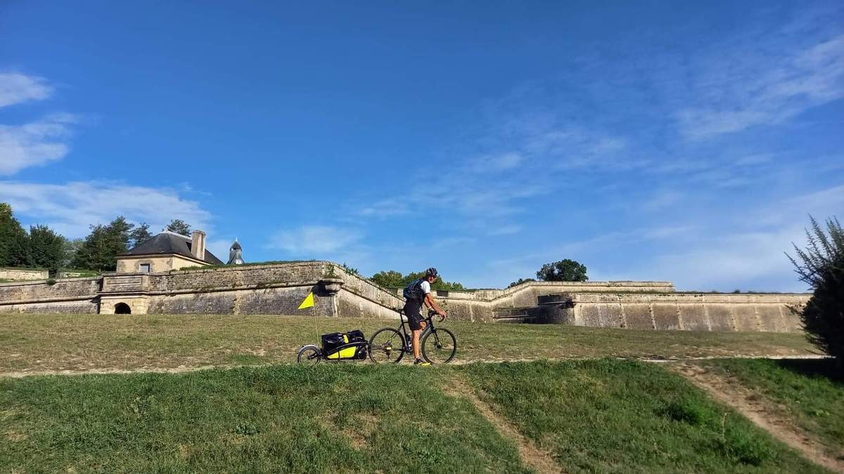 Depuis la citadelle de Blaye
