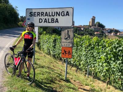 Au Castello de Serralunga d'Alba (Italie)